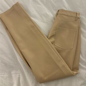Aritzia leather pants size 2